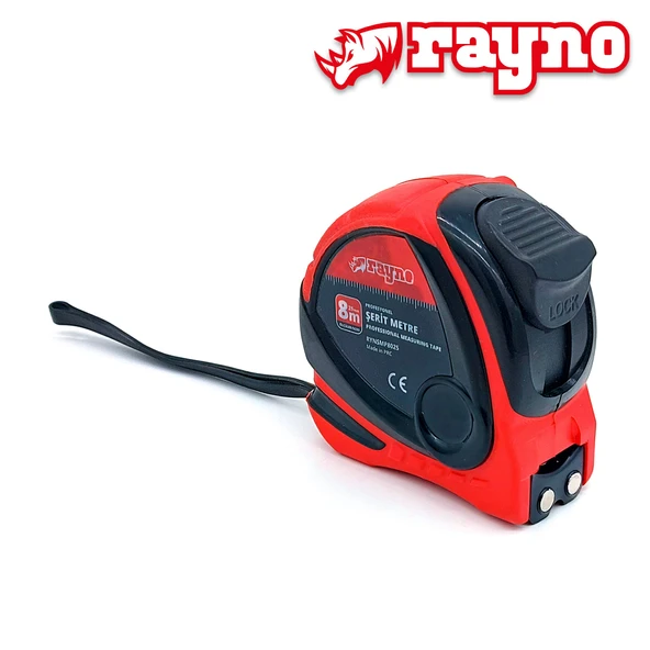 Rayno Profesyonel Şerit Metre 8m x 25mm - 8025 ürün görseli 1