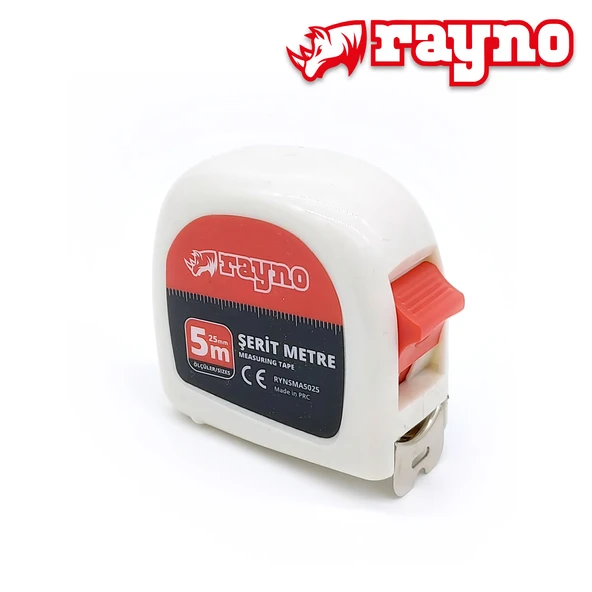 Rayno Şerit Metre 5m x 25mm - 5025 ürün görseli 1