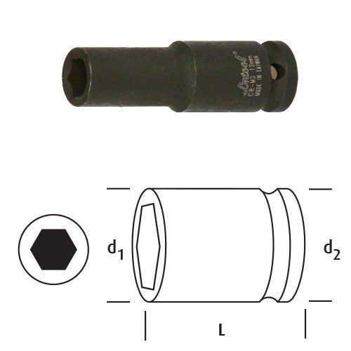 OSAKA LN12ID7/16 INCH UZUN LOKMA 1/2" 7/16 ürün görseli 1