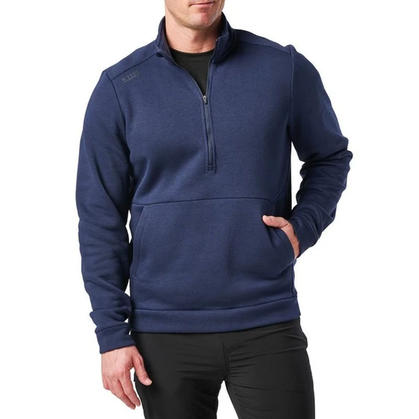 5.11 PT-R ARRIVE 1/4 ZIP FLC LACIVERT - Resim 2