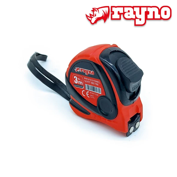 Rayno Profesyonel Şerit Metre 3m x 16mm - 3016 ürün görseli 1