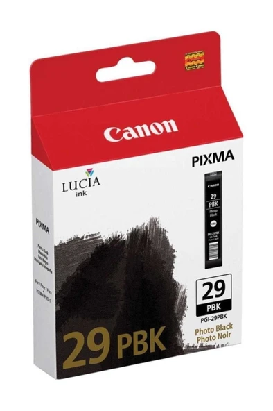 Canon 4869B001 Pgı-29Pbk Sıyah Murekkep Kartus ürün görseli 1