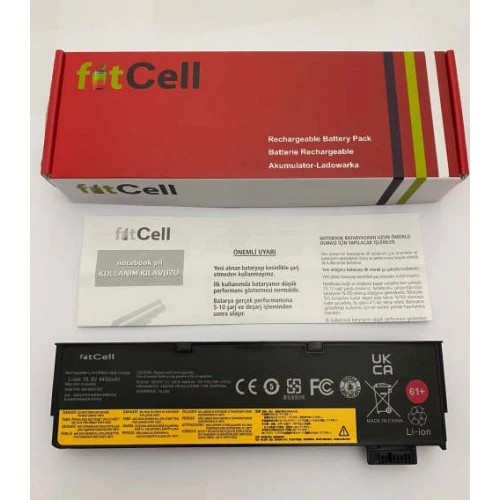 FitCell Lenovo ThinkPad P51S Type 20HB 20HC  uyumlu Laptop Notebook Batarya - Pil 6 Hücreli ürün görseli 1