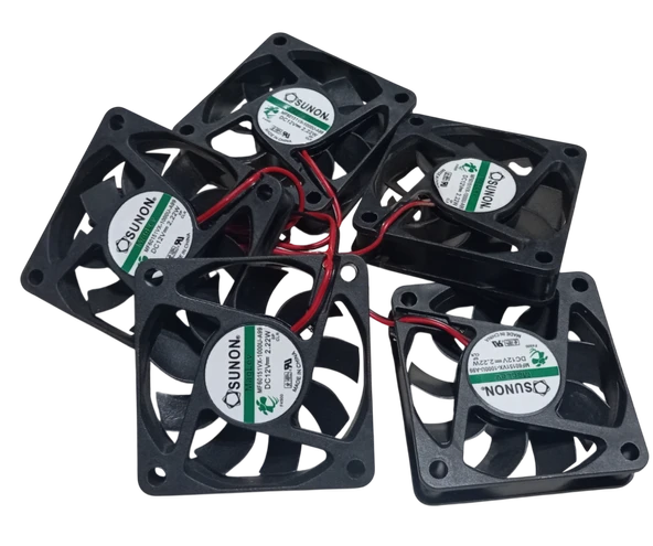 5 Adet Sunon Maglev MF60151VX-1000U-A99 DC 12V 2.22W Fan 60x60mm ürün görseli 1