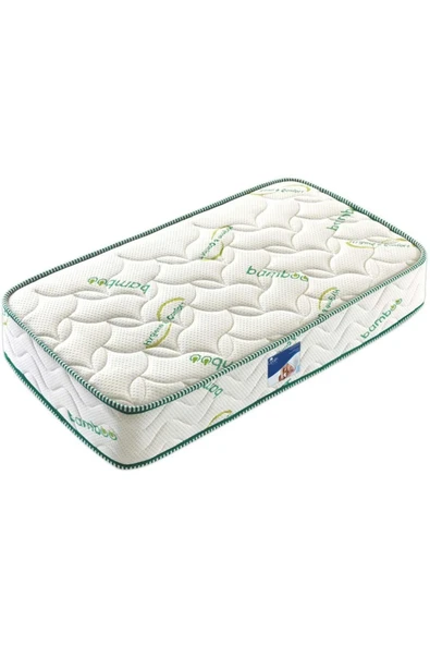 POOLY Bamboo Bebek Yatağı 50 X 80 Cm Soft Lüks Ortopedik Bebek Yatağı Beşik Yatağı Oyun Parkı Yatağı ürün görseli 1