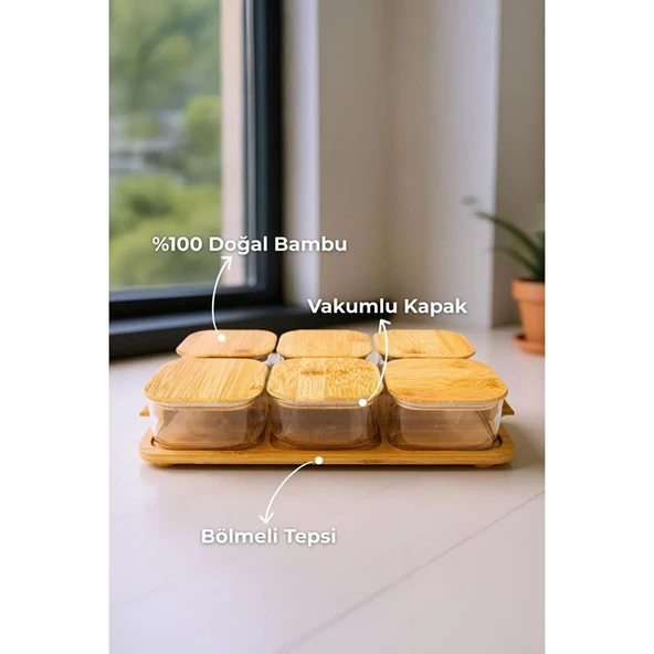 Bambum Penta 6'lı Kahvaltılık Seti ürün görseli 1