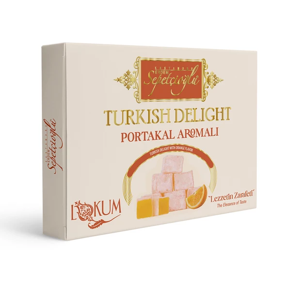 Portakal Aromalı Lokum 540G ürün görseli 1