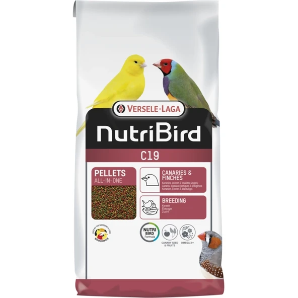 Versele Laga Nutribird C19 Kanarya - Finch Pelet 10 Kg ürün görseli 1