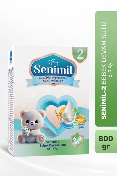 SENIMIL 2 BEBEK DEVAM SÜTÜ 800 GR (6-9 AY) ürün görseli 1