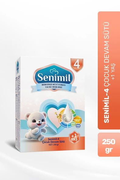 SENIMIL 4 ÇOCUK DEVAM SÜTÜ 250 GR (+1 YAŞ) ürün görseli 1
