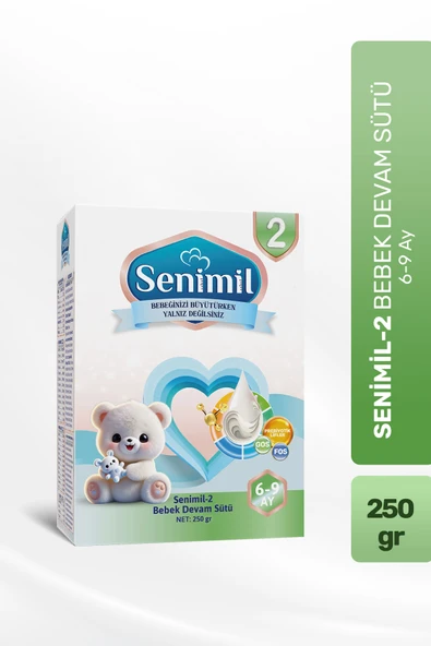 SENIMIL 2 BEBEK DEVAM SÜTÜ 250 GR (6-9 AY) ürün görseli 1