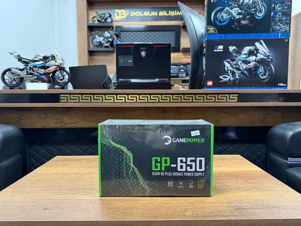 GamePower GP-650 APFC 14cm 80+ Bronze 650W Power Supply ürün görseli 1