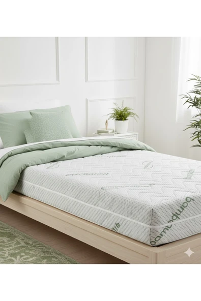 MAXİ-COSİ Bamboo Fermuarlı Ortopedik Visco Yatak Tek Kişilik Çift Kişilik Ve Bebek Yatakları ürün görseli 1