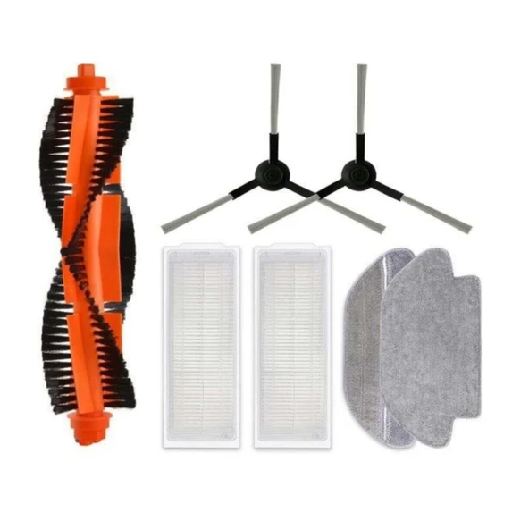 Xiaomi Mop Pro STYTJ02YM Robot Süpürge Uyumlu 7 Parça Set ürün görseli 1