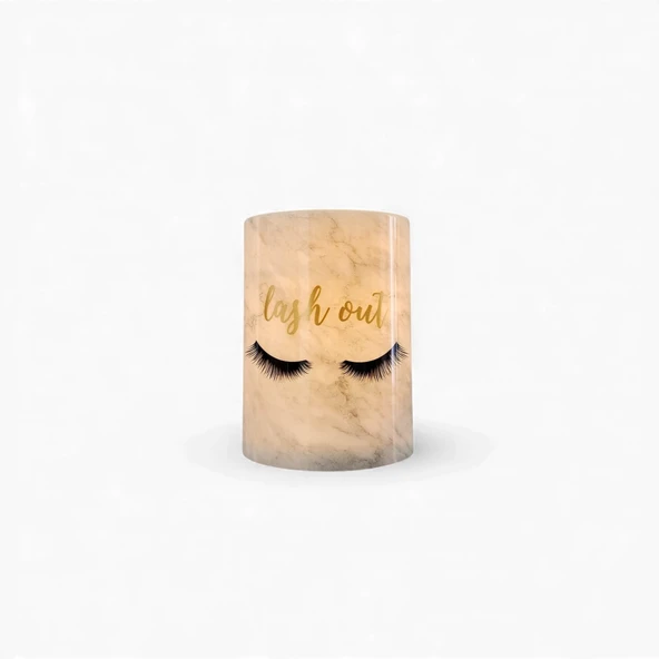 Lash Out Led Işıklı Mum - Resim 7