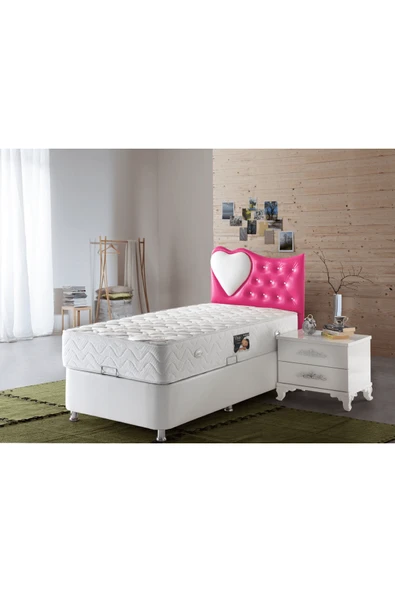 Opalin Cotton  Kumaş Ortopedik Yaylı Yatak Lüx Ortopedik Yaylı Yatak 80x190 Cm Yaylı Yatak ürün görseli 1