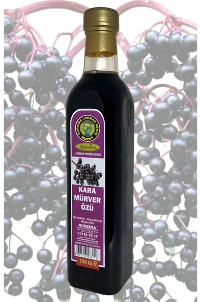 Nursima Kara Mürver Özü  700 ml ürün görseli 1