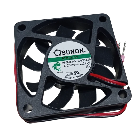 Sunon Maglev MF60151VX-1000U-A99 DC 12V 2.22W Fan 60x60mm ürün görseli 1