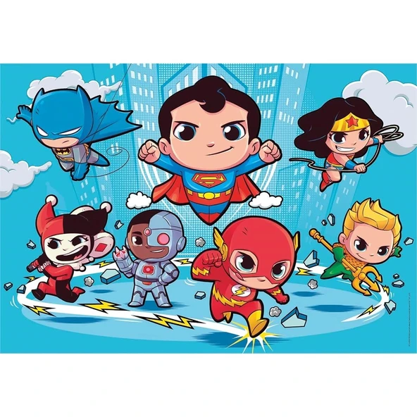 Clementoni DC Super Friends Puzzle 30 Parça - 20277 - Resim 2