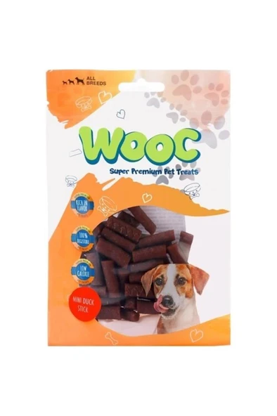 Wooc Dog Ördek Mini Stick Ödül Maması 80 Gr ürün görseli 1