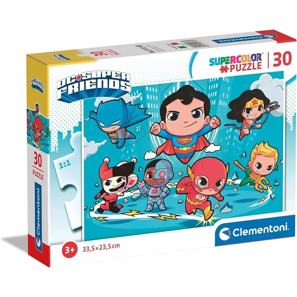 Clementoni DC Super Friends Puzzle 30 Parça - 20277 ürün görseli 1