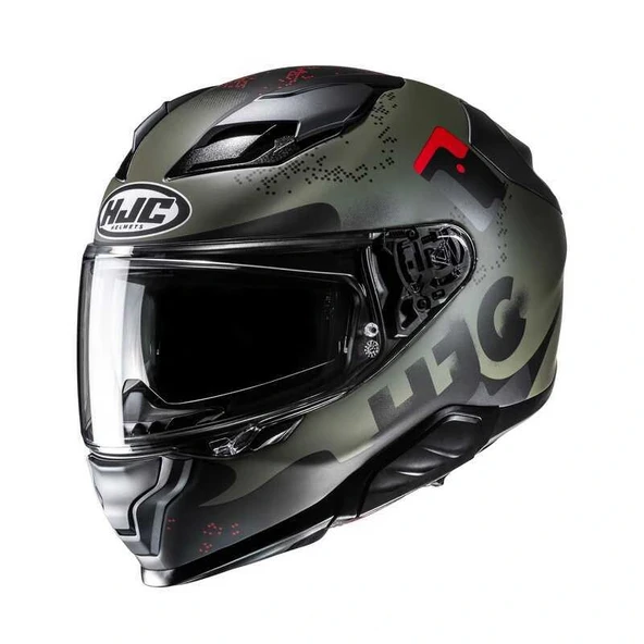KASK HJC F71 FACO MC1SF HAKİ ürün görseli 1