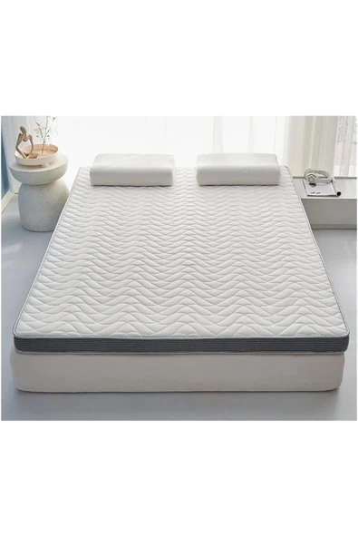 Heyner Ortopedik Yatak Pedi Koruyucu Yatak Pedi & Yatak Şiltesi Yer Yatağı Lastikli 10 Cm ürün görseli 1