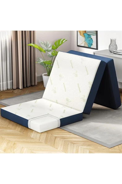 Heyner Bamboo Relax Ortopedik Katlanır Tek Kişilik Visco Yatak ürün görseli 1