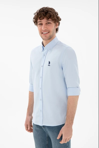 2083841 US POLO ERKEK GÖMLEK - Resim 7