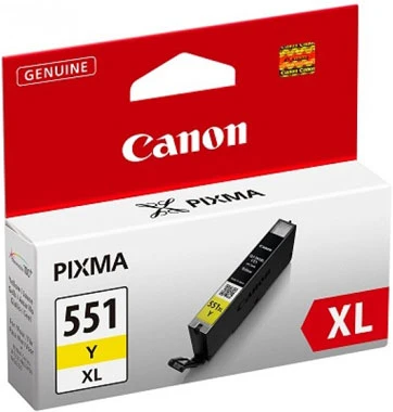 Tonersepeti Canon CLI-551XL  Sarı Kartuş - Resim 2