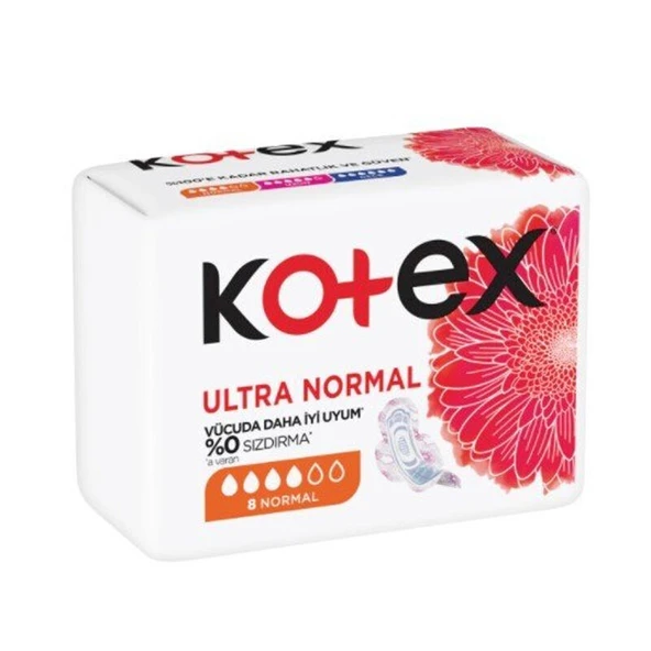 Kotex Ultra Normal Ped 8 Adet ürün görseli 1