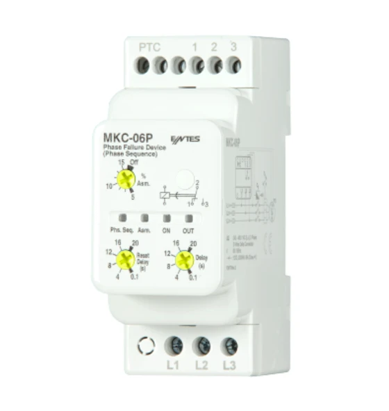 Entes Mkc-06P Motor Koruma Rölesi Nötrsüz, M1726 ürün görseli 1