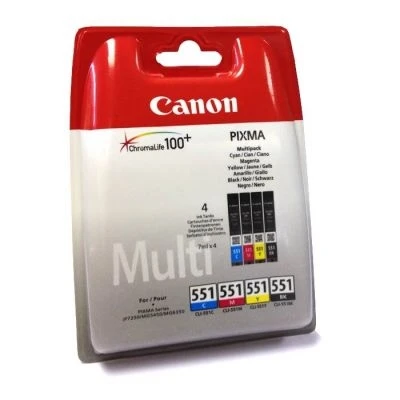Tonersepeti Canon CLI-551CMYBK Multipack  Kartuş ürün görseli 1