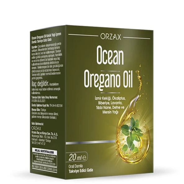 Ocean Oregano Oil Damla 20 ml ürün görseli 1