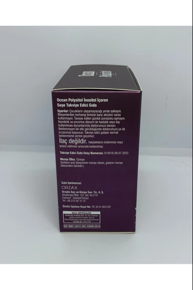Ocean Polysıtol 400mcg 30 Saşe 3 Adet - Resim 4
