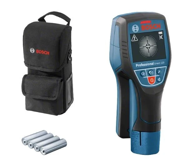 Bosch D-tect 120 Professional Duvar Tarama Cihazı (4XAA Pil ve Adaptör İle) 0.601.081.303 ürün görseli 1