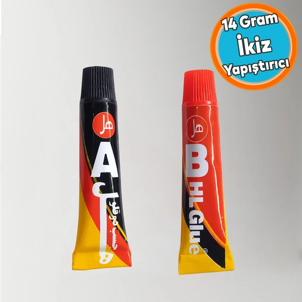Güçlü İkiz Yapıştırıcı Cam Plastik Ahşap İçin Hızlı Kuruyan Endüstriyel Süper Yapıştırıcı 14 Gr ürün görseli 1