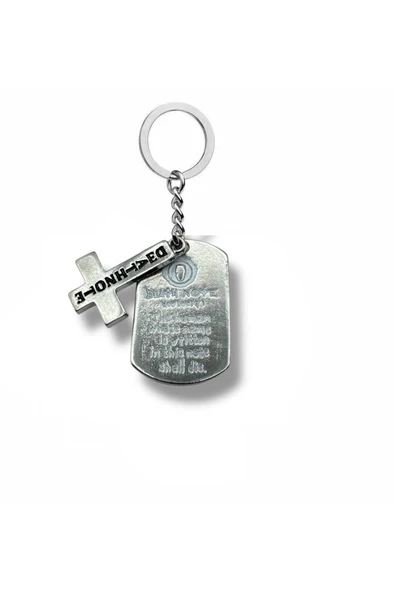 Death Note Kitap Tasarımlı Künye Anahtarlık – Unisex Metal Anime Aksesuar ürün görseli 1