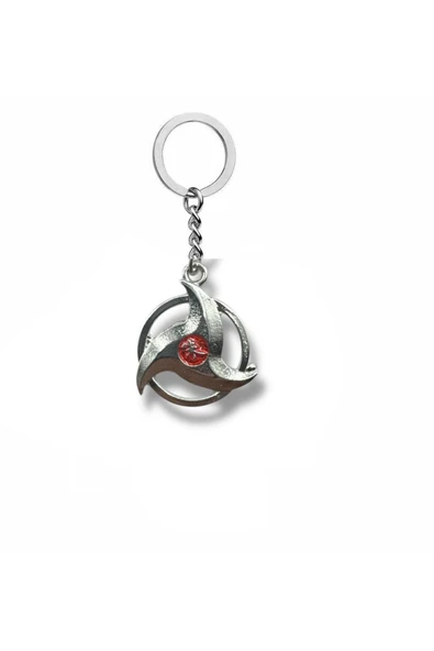 Naruto Sharingan Cosplay Anahtarlık – Kırmızı Mineli | Anime Temalı Unisex Aksesuar ürün görseli 1