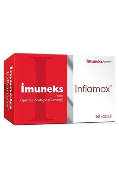 Imuneks Inflamax Optimize Zerdeçal Curcumin 60 Kapsül ürün görseli 1