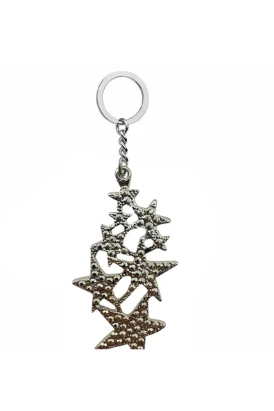 Parlayan Yıldızlar - Twinkling Stars Unisex Anahtarlık – Gökyüzünün Işıltısı Hep Yanınızda ürün görseli 1