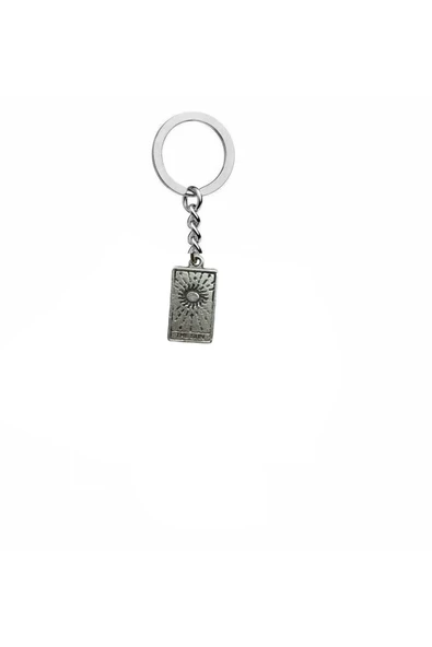 The Sun Tarot Kartı Figürlü Anahtarlık – Zamak Metal Enerjik Spiritüel Unisex Aksesuar ürün görseli 1