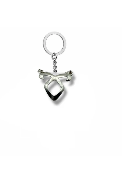 Ölümcül Çalgılar Şehir Kemikleri Figürlü Unisex Metal Anahtarlık – Dayanıklı Aksesuar ürün görseli 1
