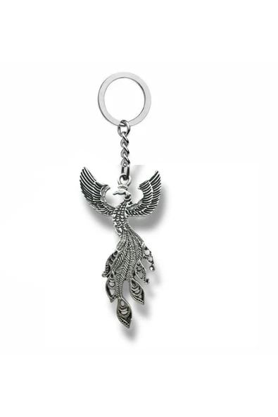 Phoenix Soul – Zümrüdüanka Kuşu Figürlü Unisex Metal Anahtarlık ürün görseli 1