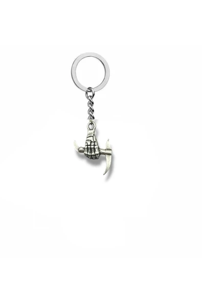 Çekiç Tutan El Figürlü Anahtarlık – Zamak Metal Unisex Aksesuar ürün görseli 1