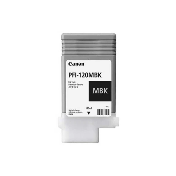 Tonersepeti Canon PFI-120MBK Siyah  Kartuş - TM-200 TM-205 ürün görseli 1