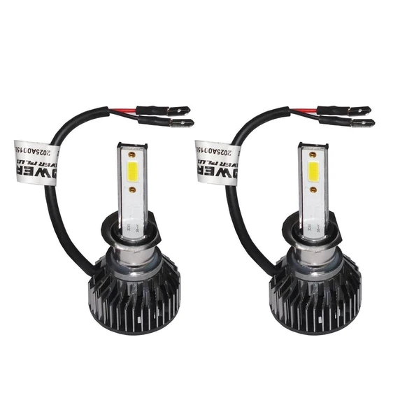 MaxPower Volvo 850 Çift Gözlü H1 Kısa Beyaz Led Xenon 8000 Lümen ürün görseli 1