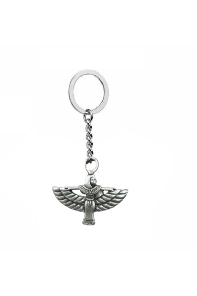 Faravahar Ahura Mazda Anahtarlık – Antik Tasarımlı, Unisex Manevi ve Otantik Sembol ürün görseli 1