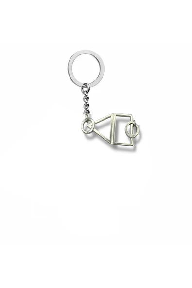 Squid Game Sembol Figürlü Anahtarlık – Zamak Metal Unisex Aksesuar ürün görseli 1