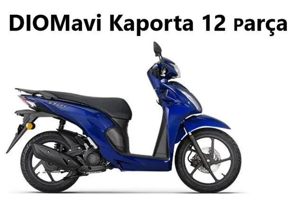 Kaporta Set DIO Mavi ürün görseli 1